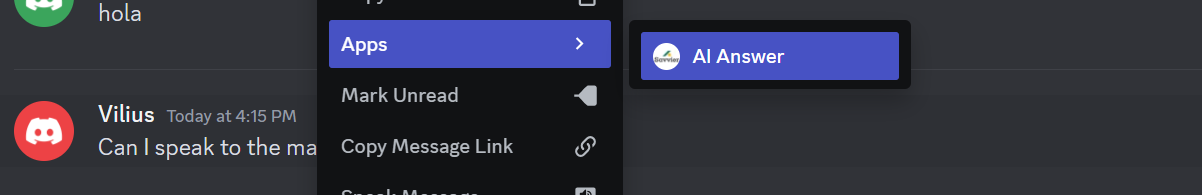 Discord integration